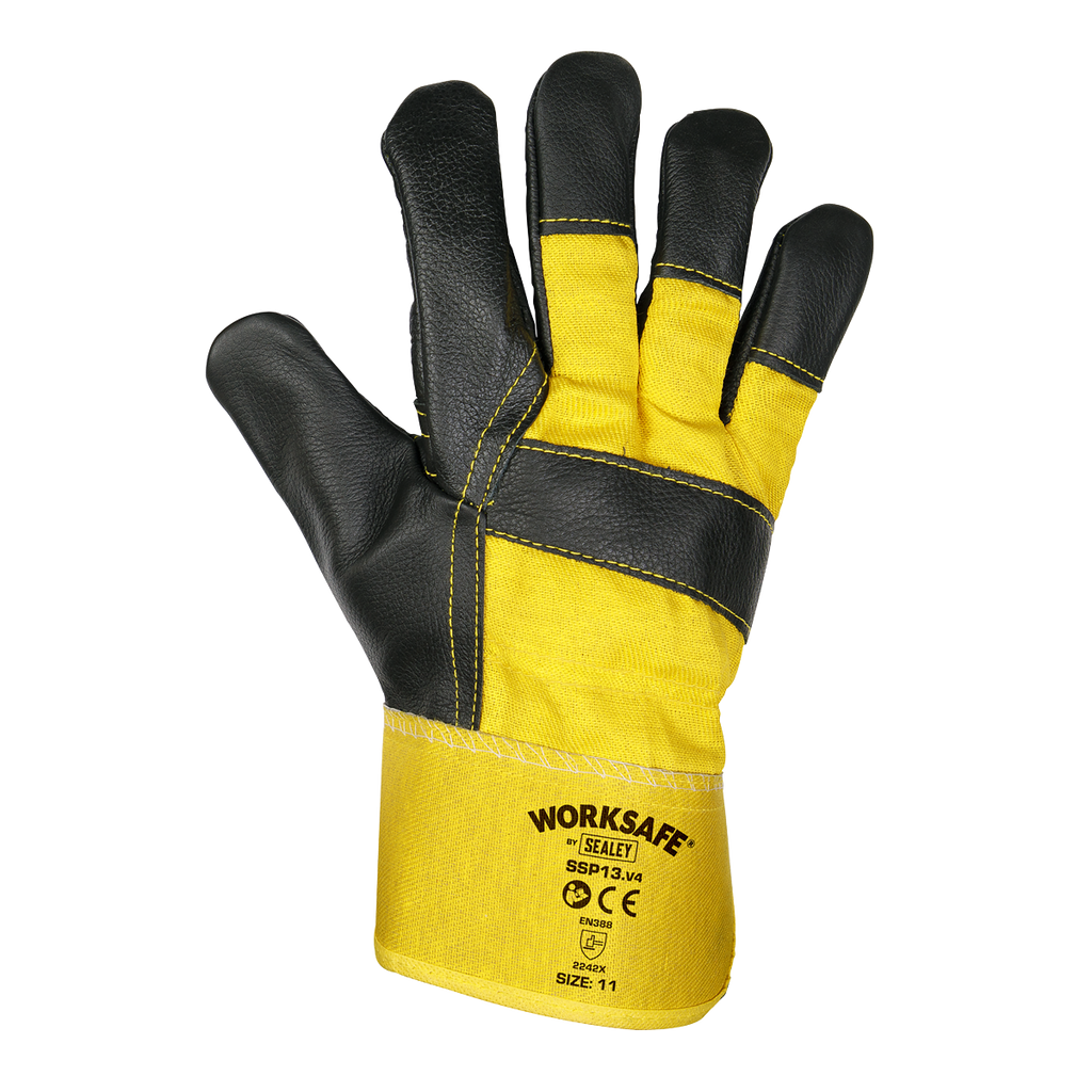 Worksafe® Rigger's Gloves with Hide Palm - Pair