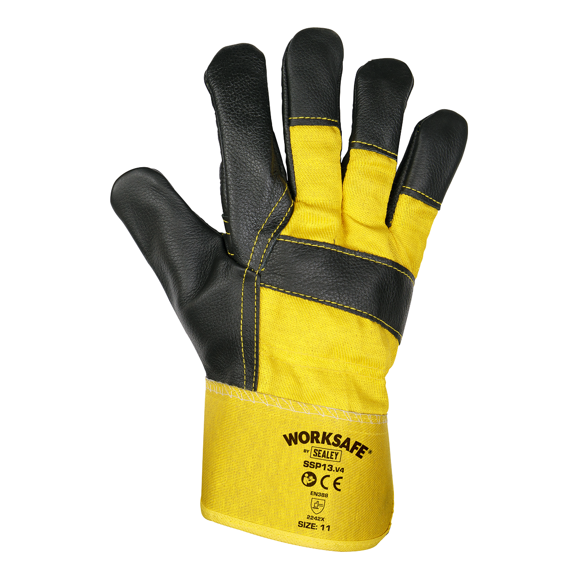 Worksafe® Rigger's Gloves with Hide Palm - Pair