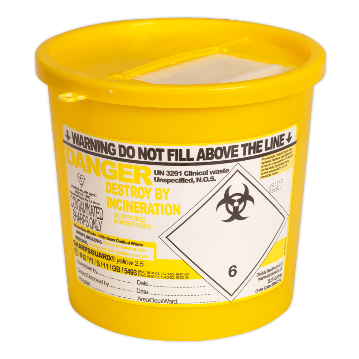 Sharps Bin 2.5L