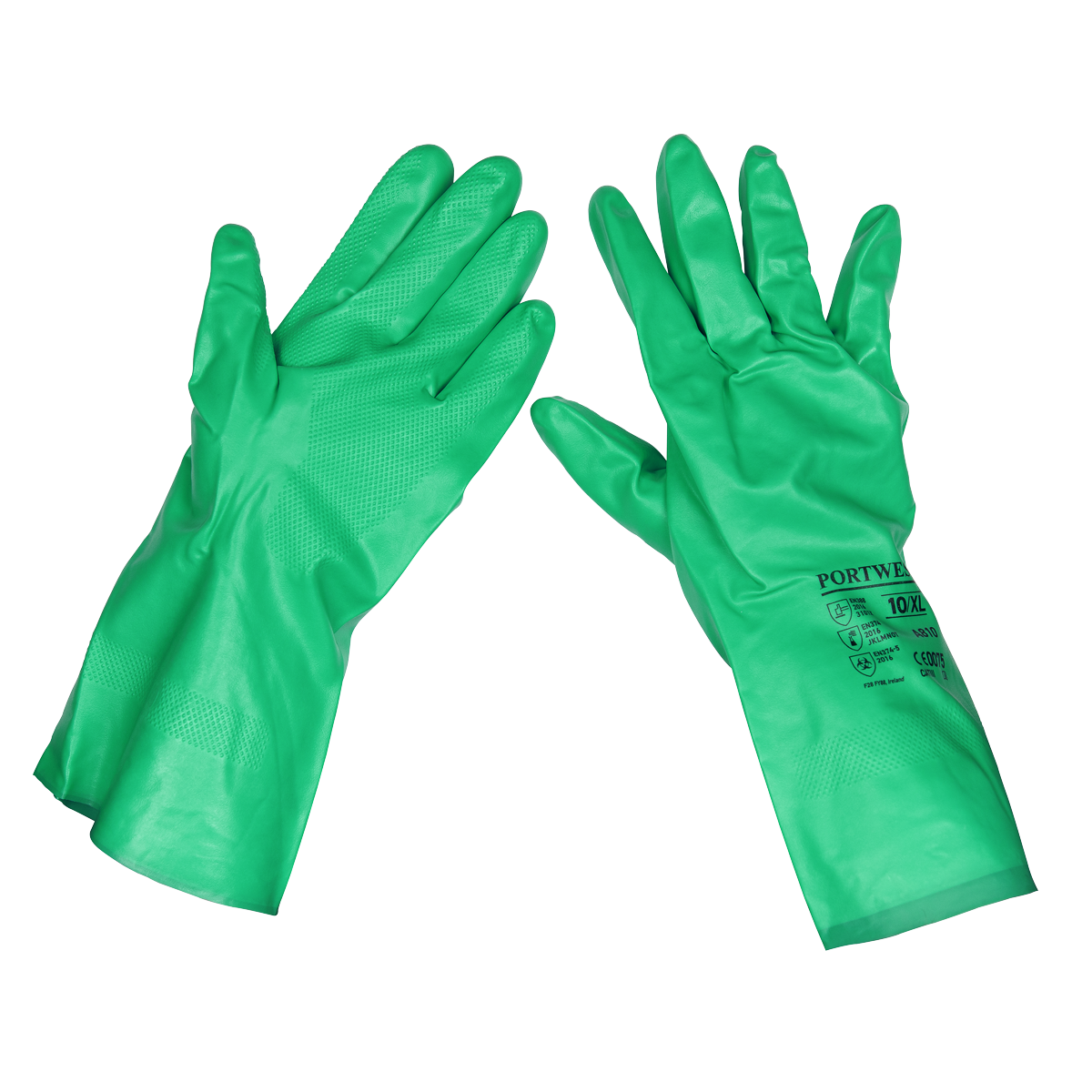 Cuffed Nitrile Gauntlets 330mm - Pair