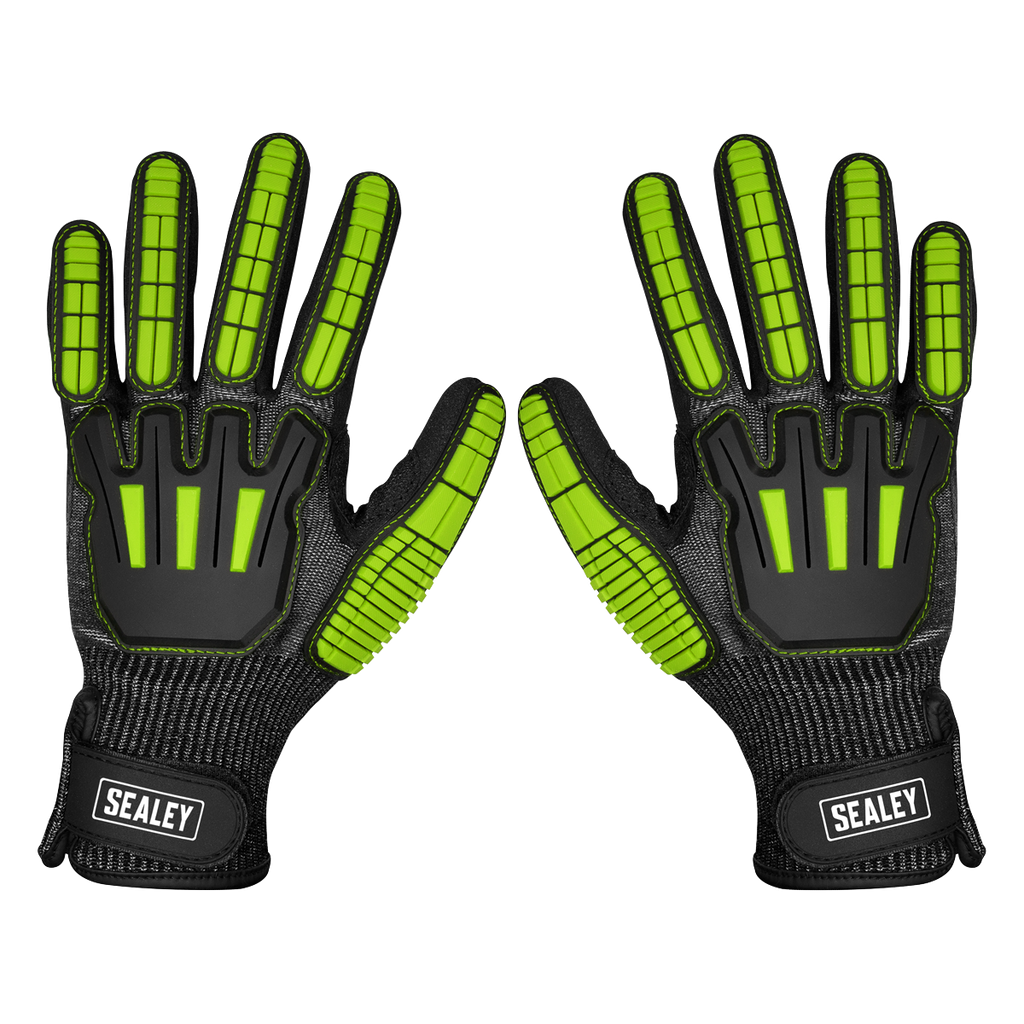 Cut & Impact Resistant Gloves, X-Large - Pair