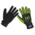 Cut & Impact Resistant Gloves, X-Large - Pair