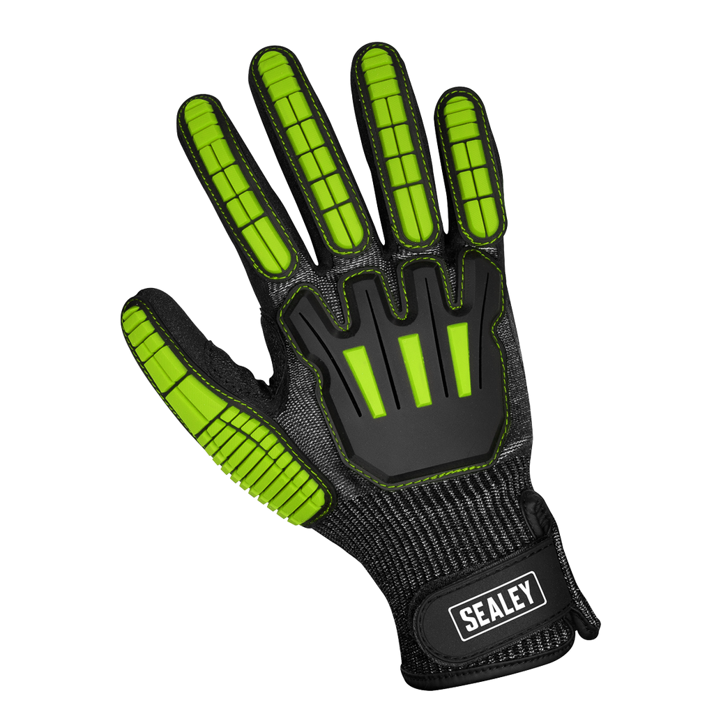 Cut & Impact Resistant Gloves, X-Large - Pair