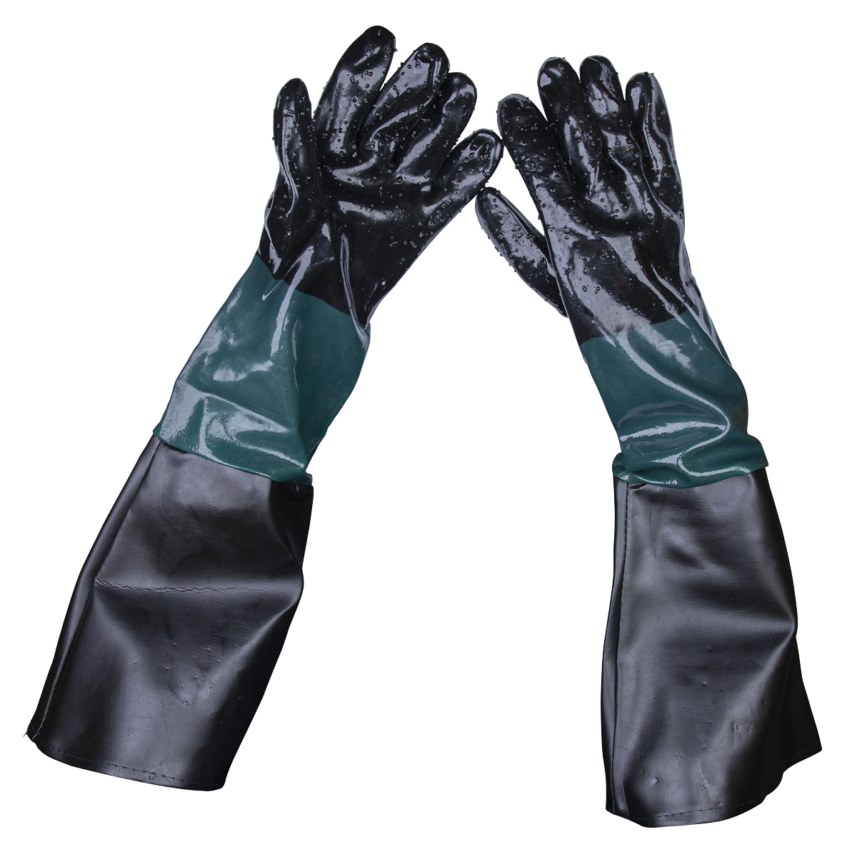 Shot Blasting Gauntlets 585mm - Pair