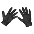 Diamond Grip Extra-Thick Nitrile Powder-Free Gloves, Black,