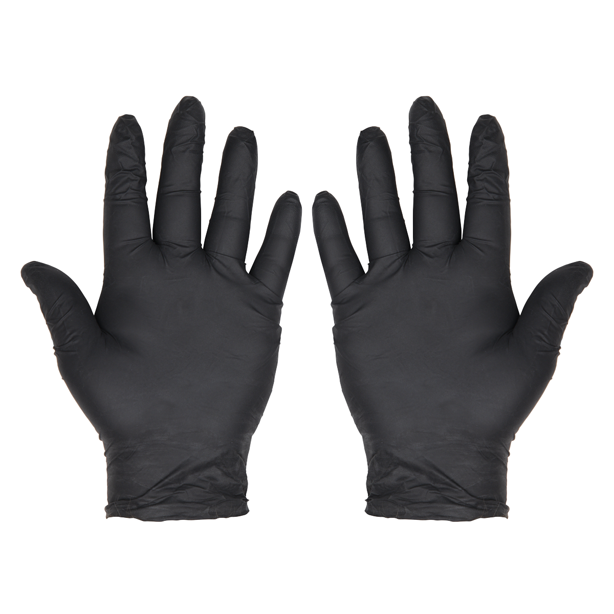 Extra-Thick Powder-Free Disposable Nitrile Gloves, Large - P