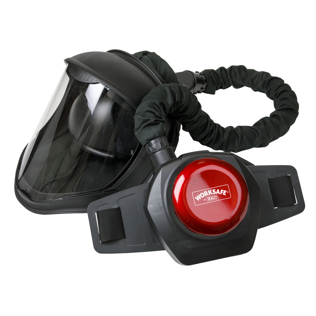 Worksafe® Deluxe Face Shield with Powered Air Purifying Respirator (PAPR)