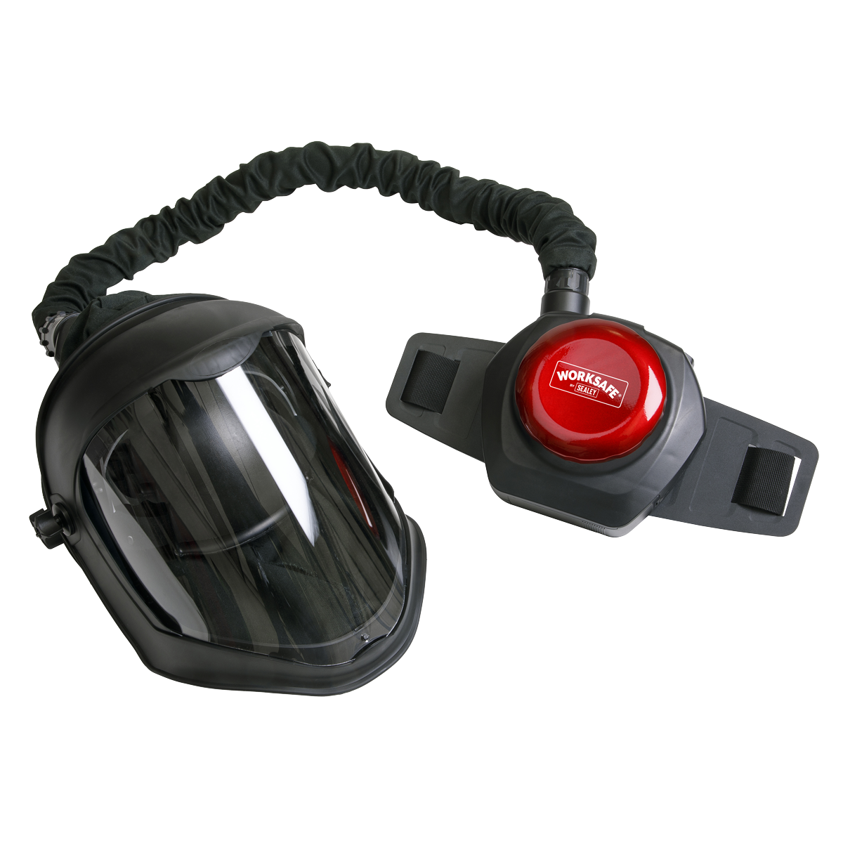 Worksafe® Deluxe Face Shield with Powered Air Purifying Respirator (PAPR)