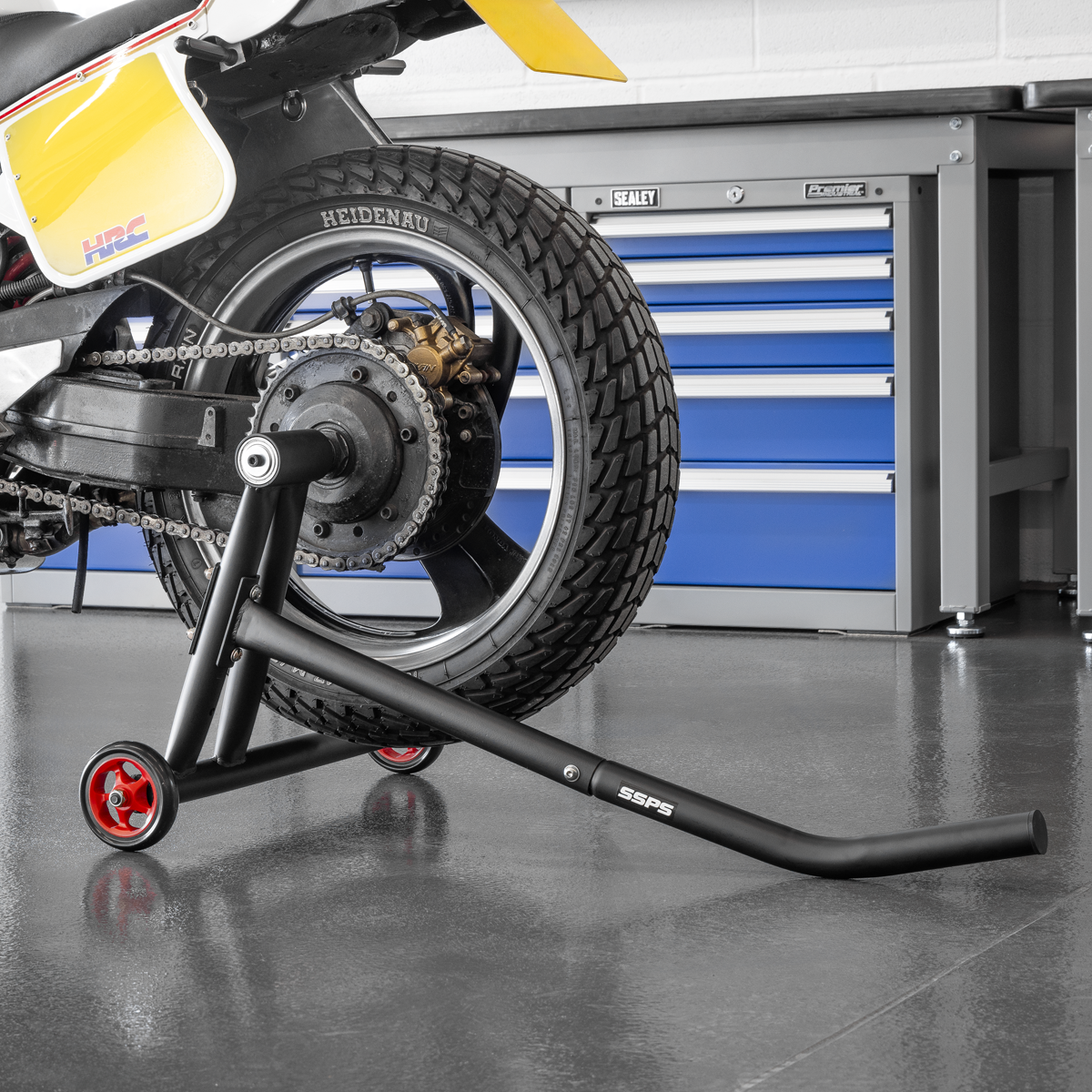 Single-Sided Motorcycle Stand 