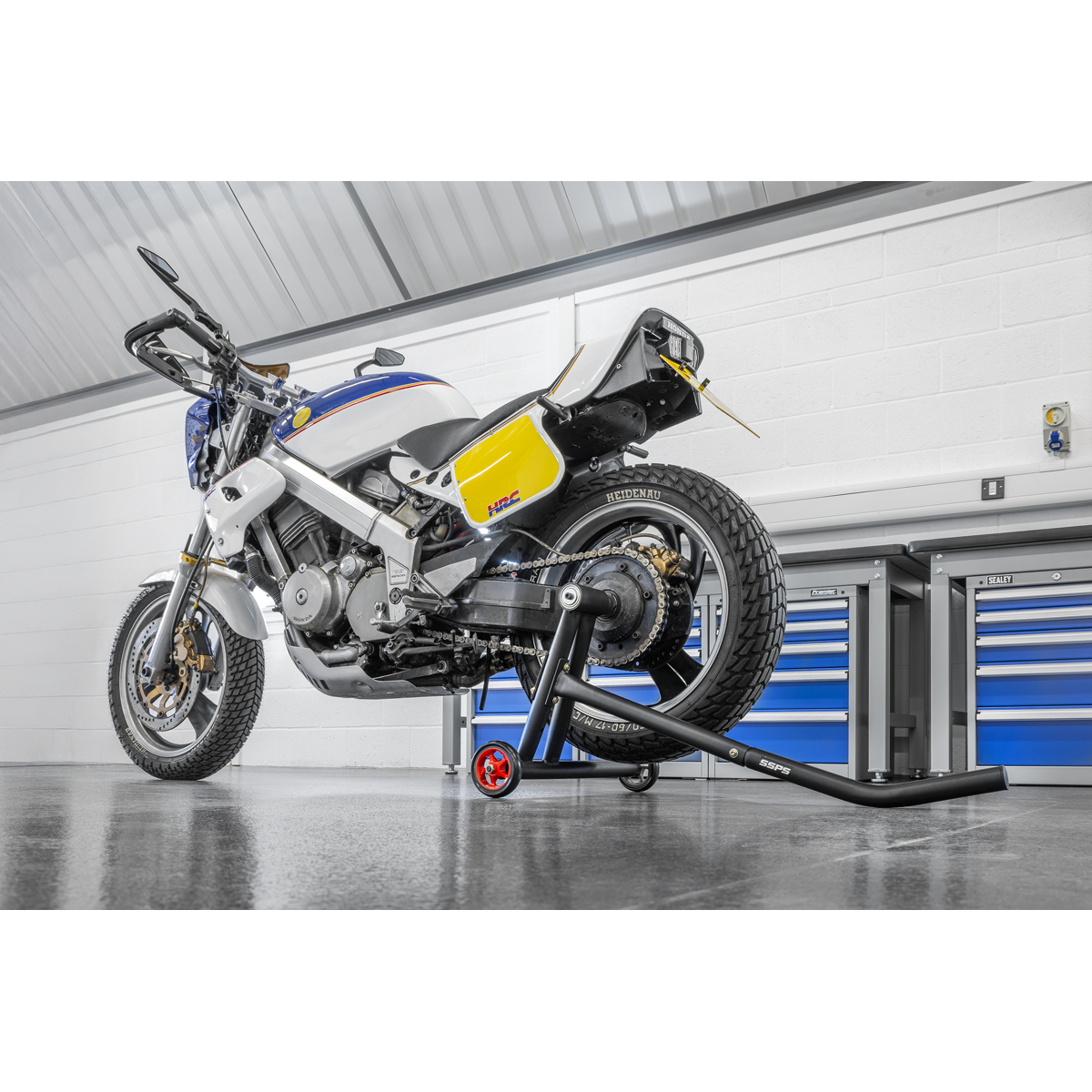 Single-Sided Motorcycle Stand 