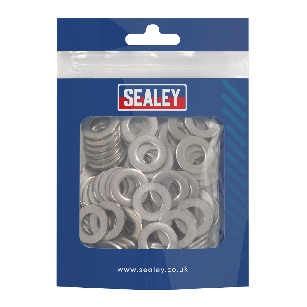 Stainless Steel Flat Washer M10 A2, DIN 125 - Pack of 100