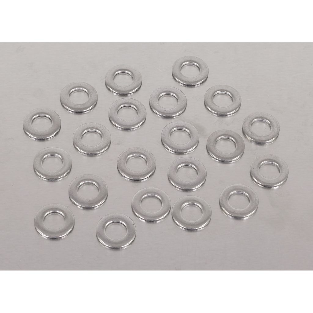 Flat Washer Stainless Steel M8, DIN 125 - Pack of 100