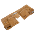 Double Pouch Leather Tool Belt (STBL01)