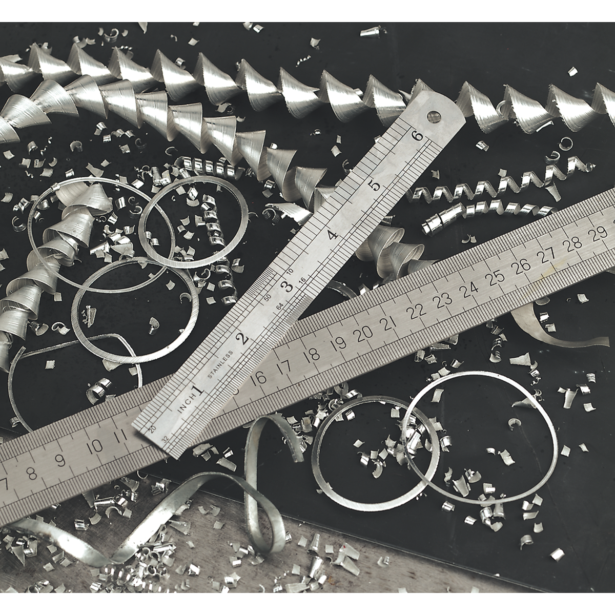 Stainless Steel Rule 12" (300mm)