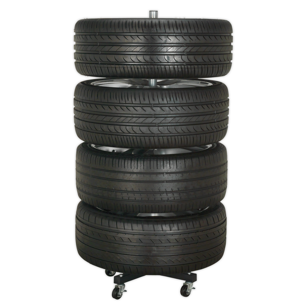 Wheel Storage Trolley 100kg Capacity