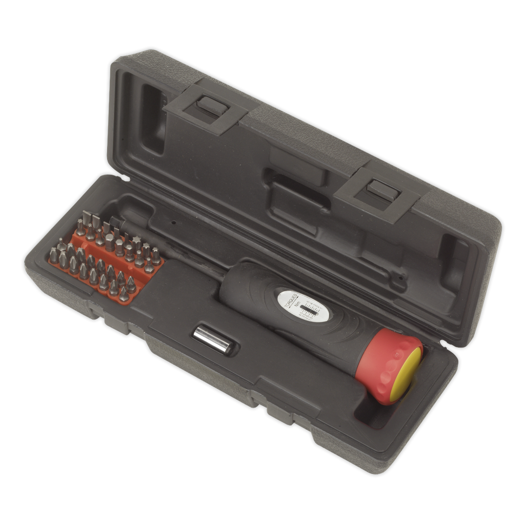 Premier Digital Torque Screwdriver Set 1/4"Sq Drive 2-10Nm 3