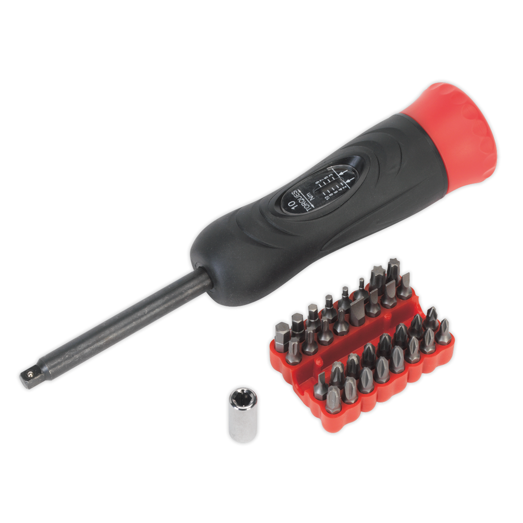 Premier Digital Torque Screwdriver Set 1/4"Sq Drive 2-10Nm 3