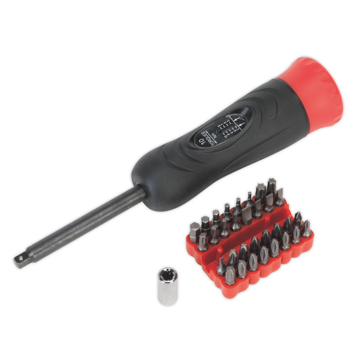 Premier Digital Torque Screwdriver Set 1/4"Sq Drive 2-10Nm 3