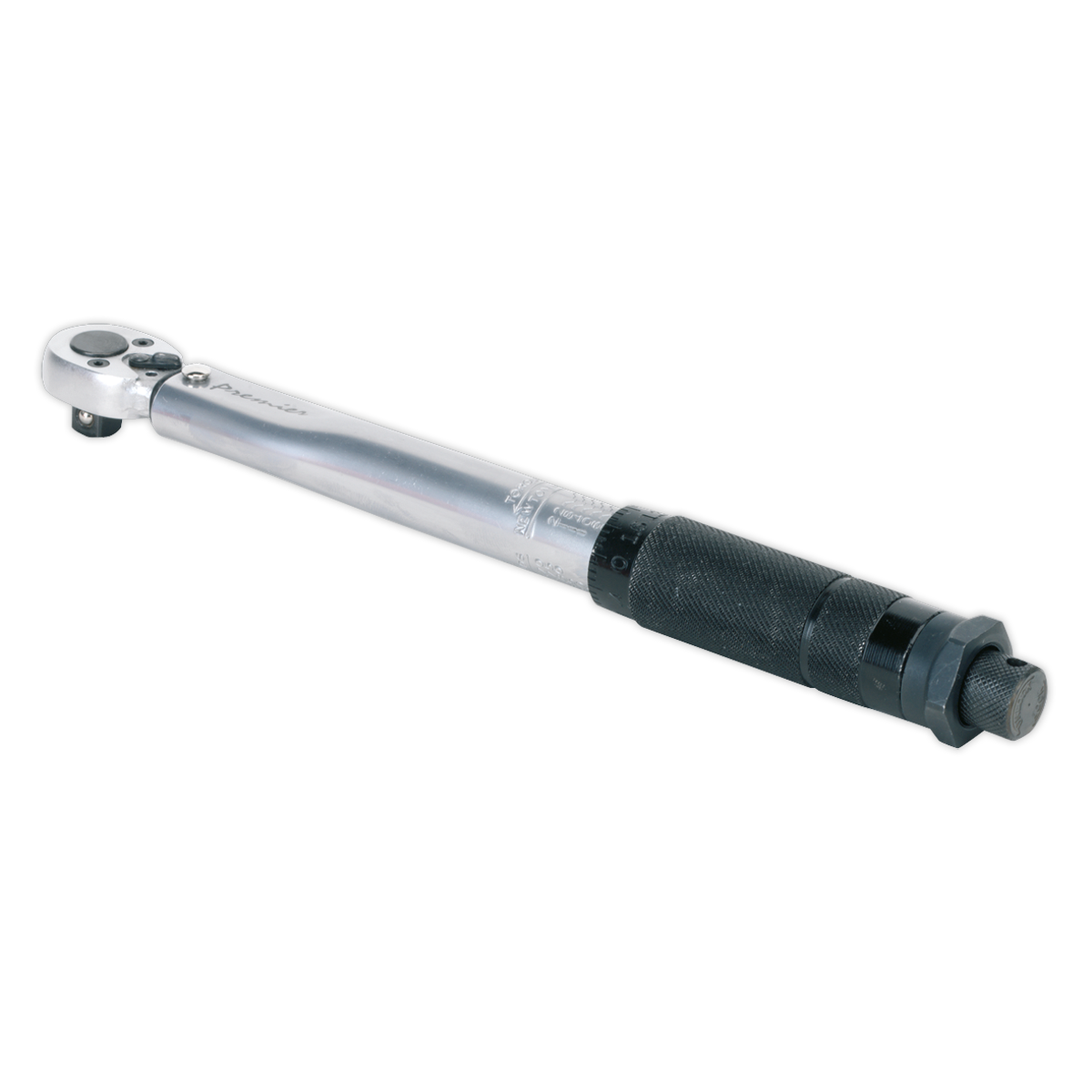 Premier Calibrated Micrometer Style Torque Wrench 3/8"Sq Drive 2-24Nm