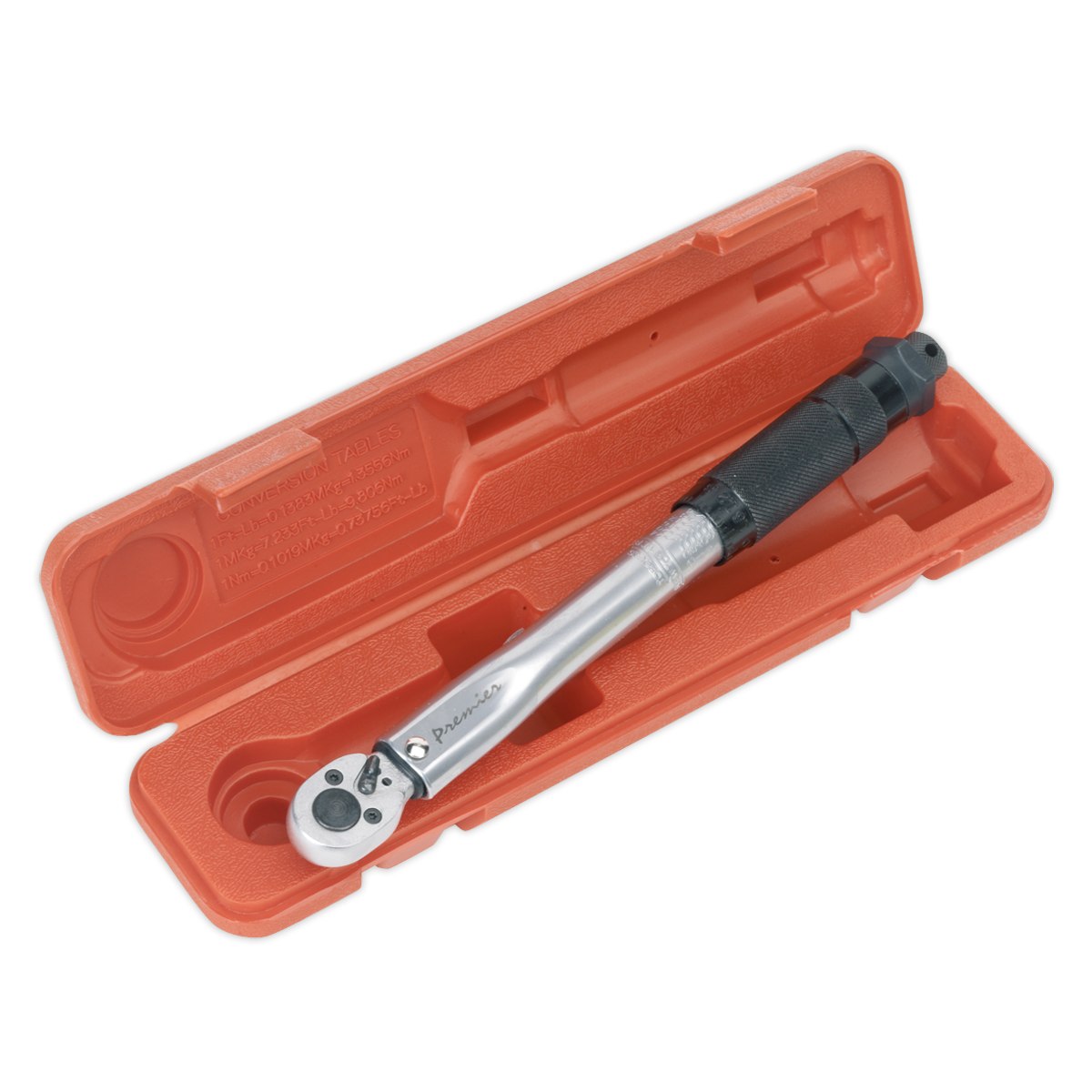 Premier Calibrated Micrometer Style Torque Wrench 3/8"Sq Drive 2-24Nm