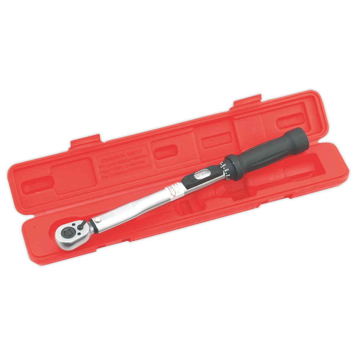 Premier Calibrated Locking Micrometer Style Torque Wrench 3/8"Sq Drive10-110Nm