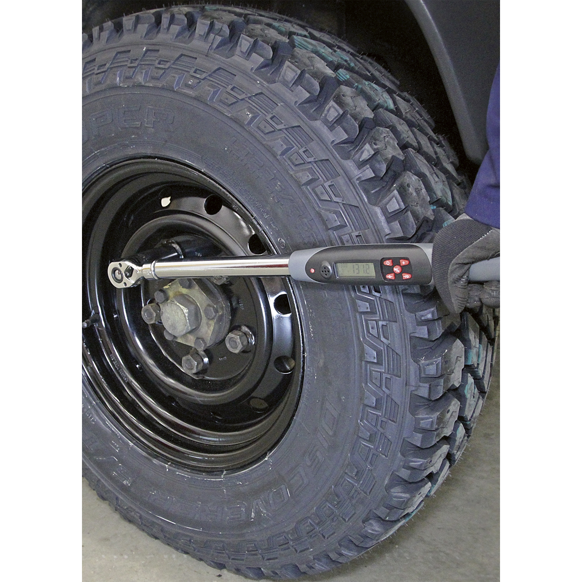 Premier Digital Torque Wrench with Angle Function, 1/2"Sq Drive, 20-200Nm