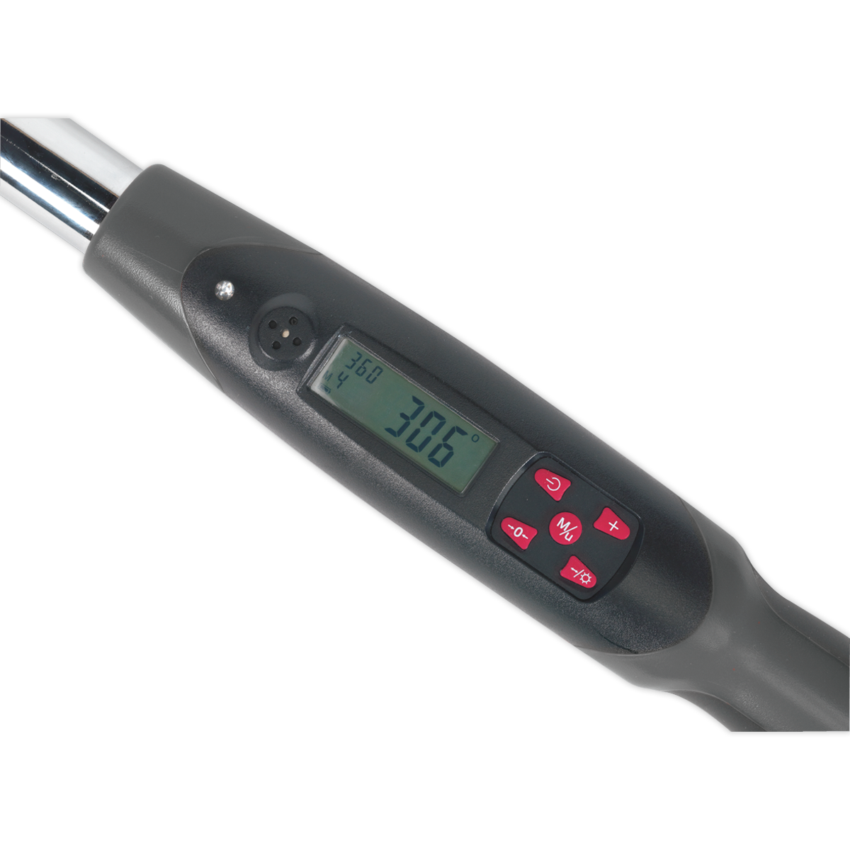 Premier Digital Torque Wrench with Angle Function, 1/2"Sq Drive, 20-200Nm