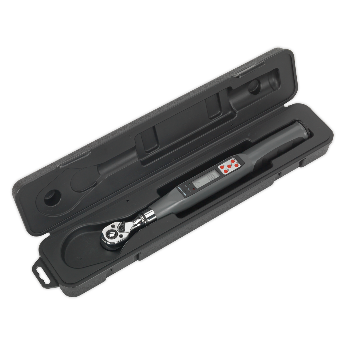 Premier Digital Torque Wrench Digital 3/8"Sq Drive 2-24Nm