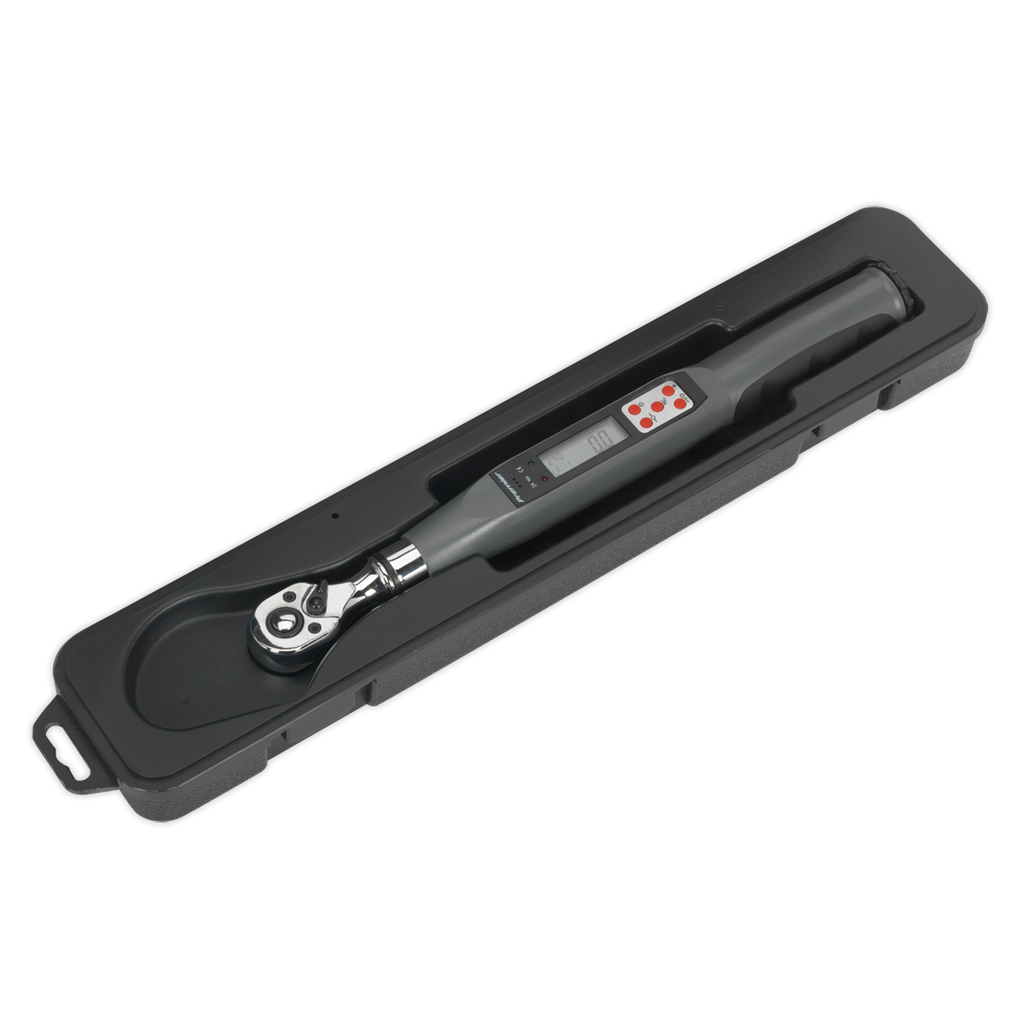 Premier Digital Torque Wrench Digital 3/8"Sq Drive 2-24Nm