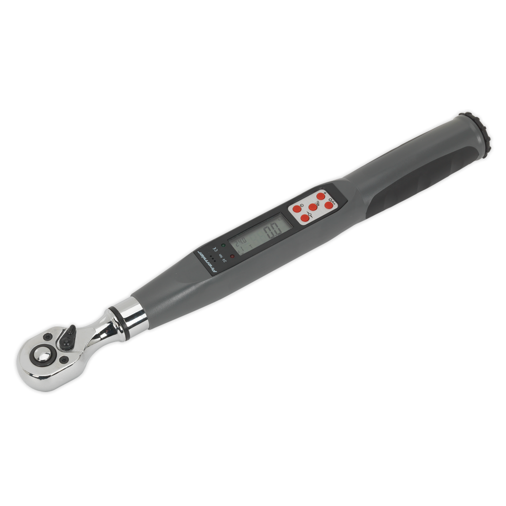 Premier Digital Torque Wrench Digital 3/8"Sq Drive 2-24Nm