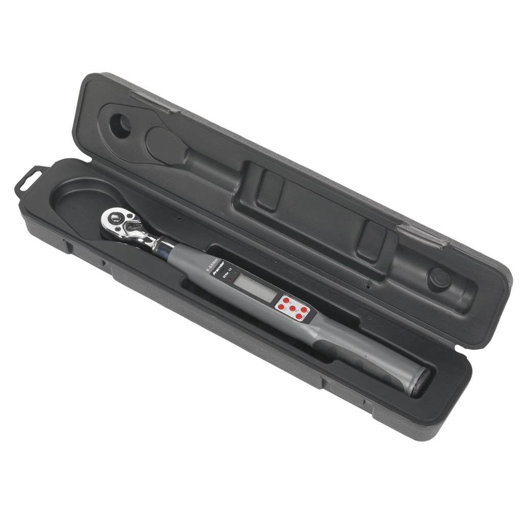 Premier Digital Torque Wrench 3/8"Sq Drive 8-85Nm