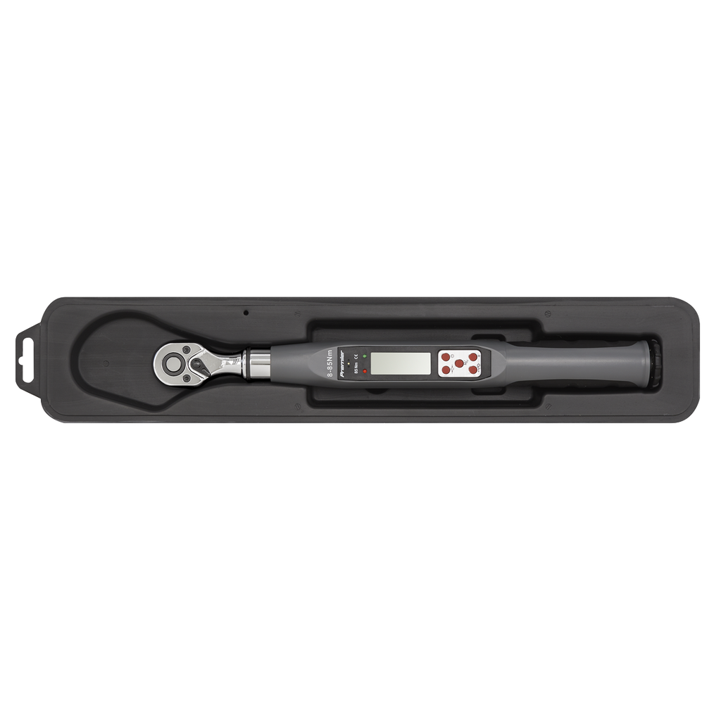 Premier Digital Torque Wrench 3/8"Sq Drive 8-85Nm