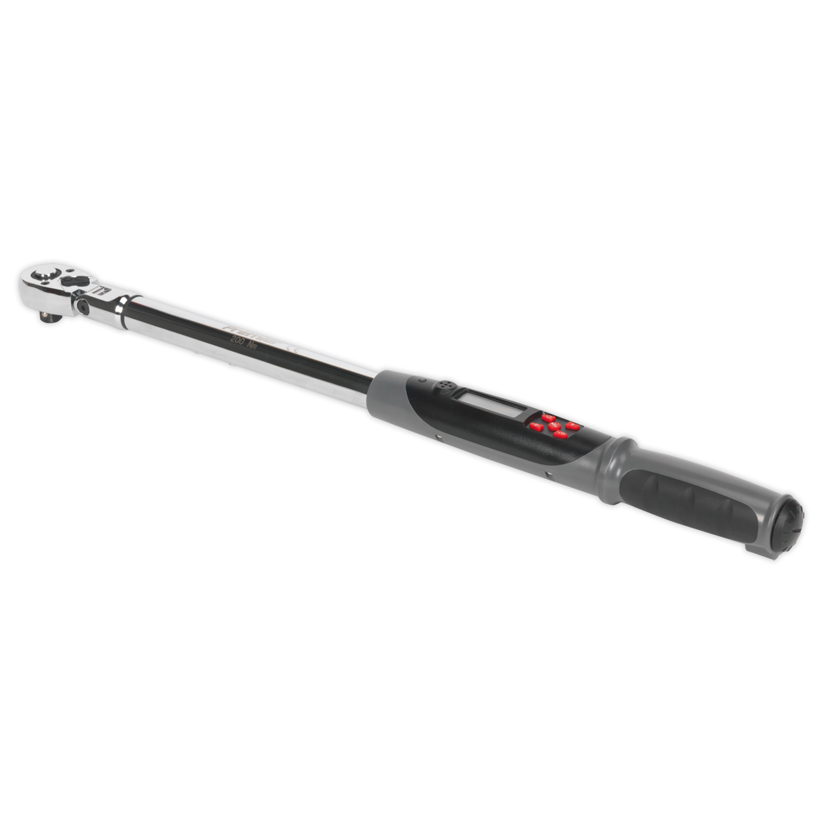 Premier Flexi-Head Digital Torque Wrench with Angle Function 1/2"Sq Drive 20-200Nm