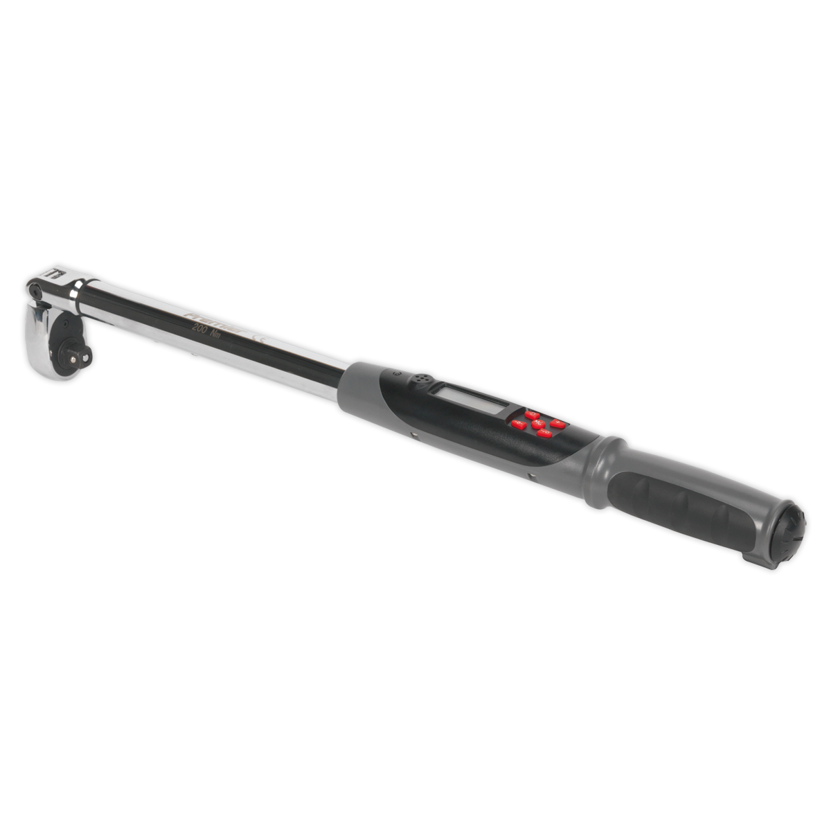 Premier Flexi-Head Digital Torque Wrench with Angle Function 1/2"Sq Drive 20-200Nm