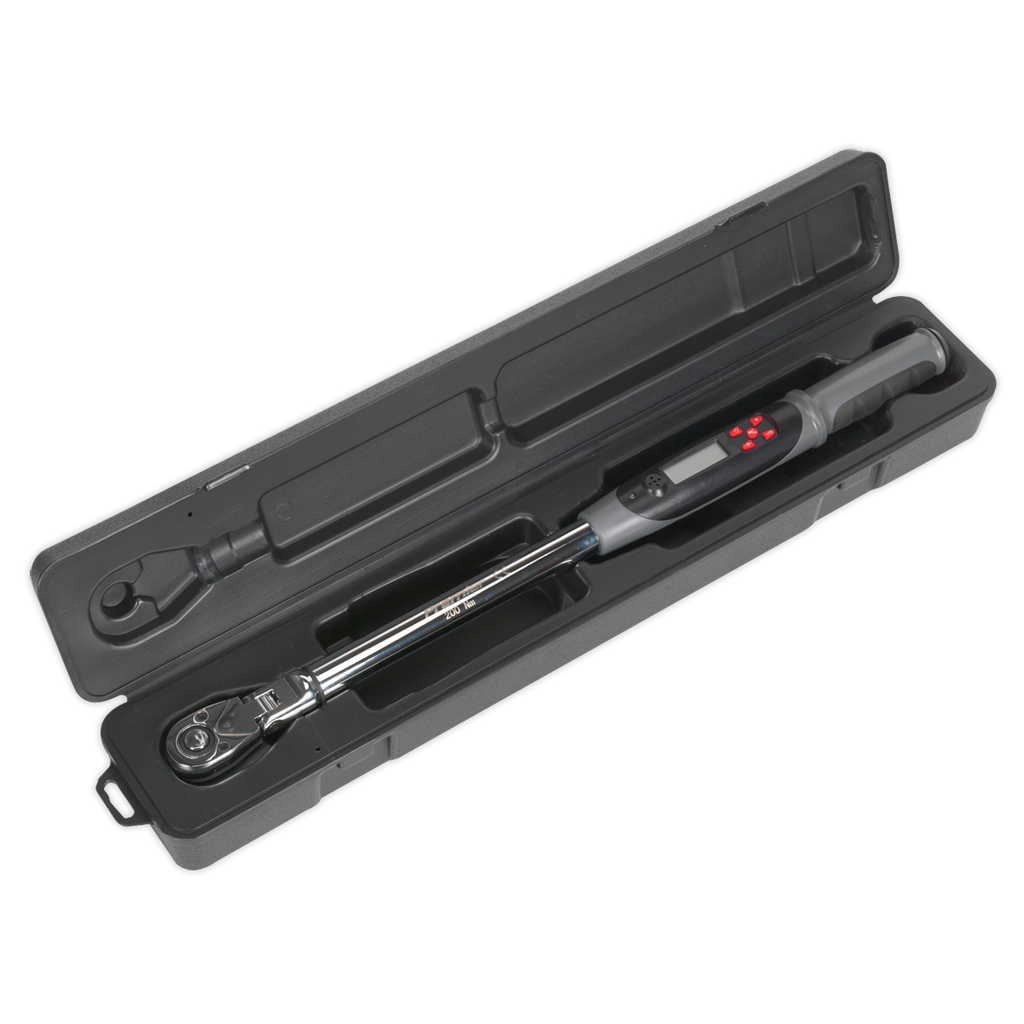 Premier Flexi-Head Digital Torque Wrench with Angle Function