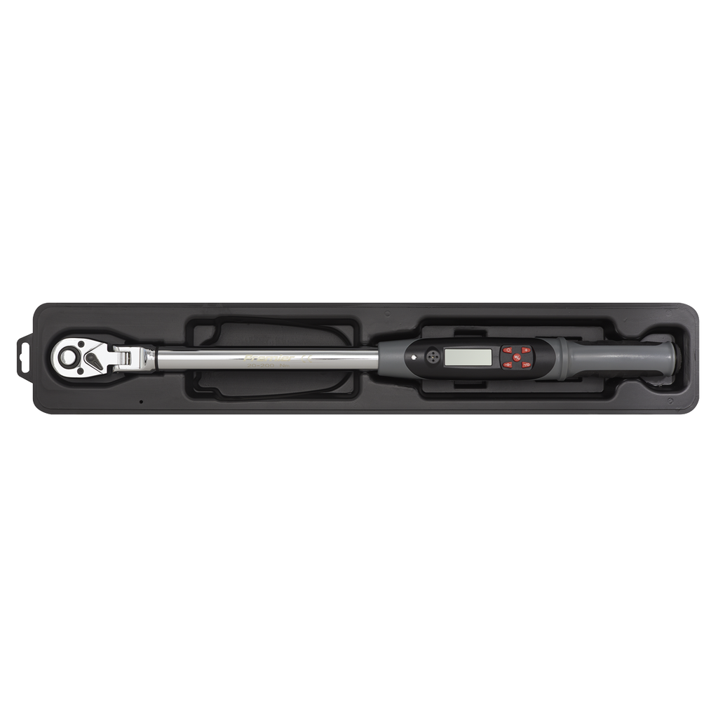 Premier Flexi-Head Digital Torque Wrench with Angle Function