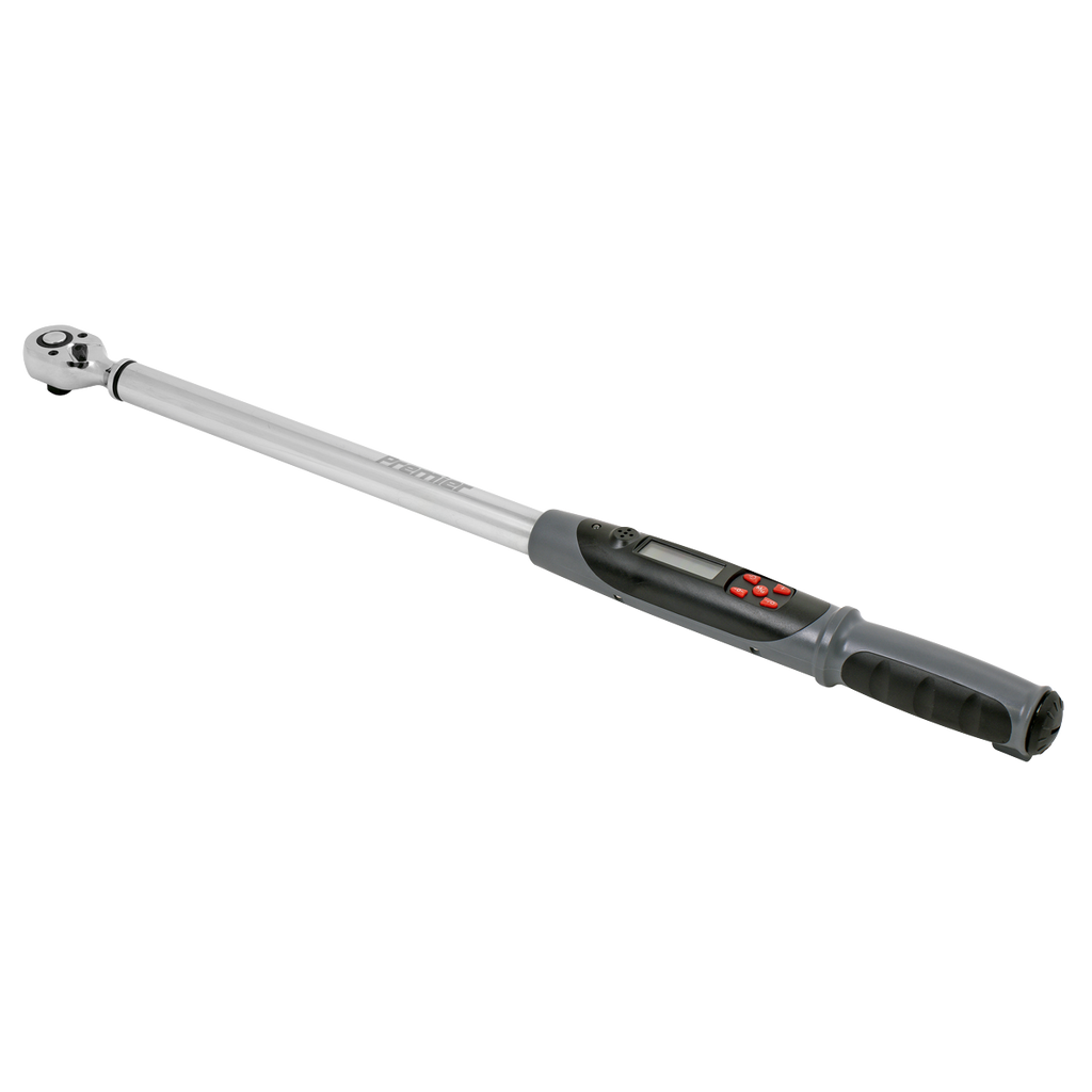 Premier Digital Torque Wrench with Angle Function 1/2"Sq Drive 30-340Nm