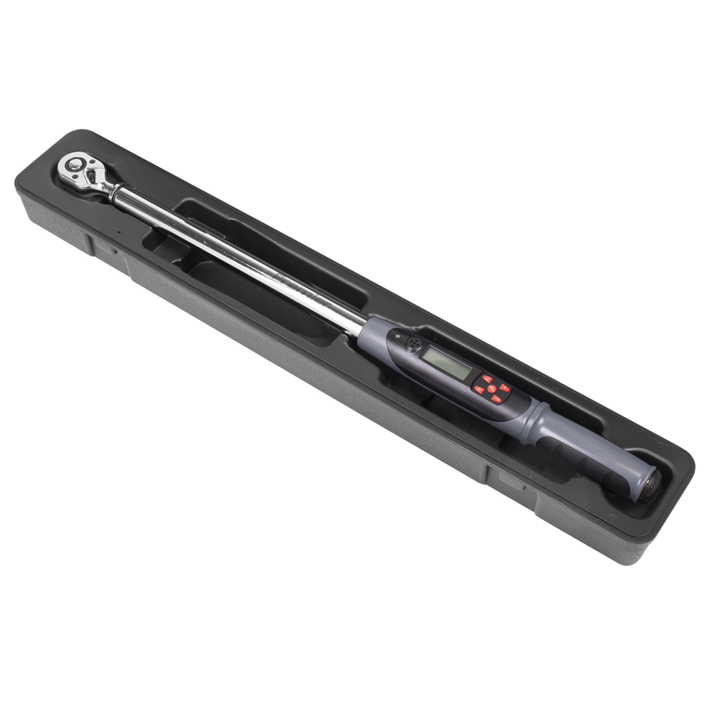 Premier Digital Torque Wrench with Angle Function 1/2"Sq Drive 30-340Nm