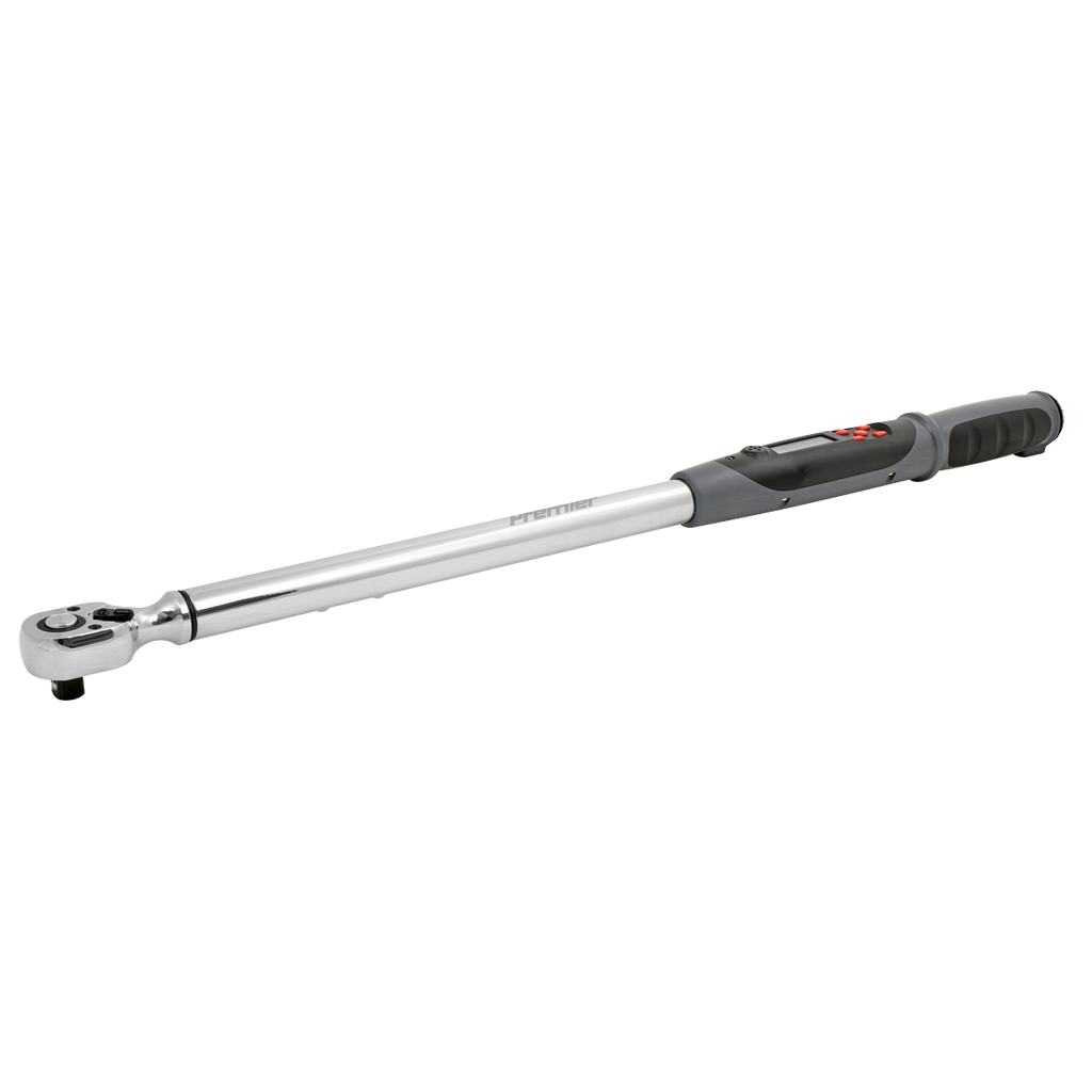 Premier Digital Torque Wrench with Angle Function 1/2"Sq Drive 30-340Nm