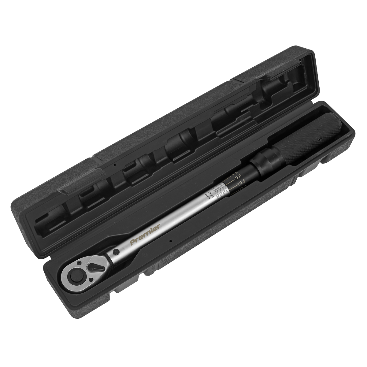 Premier Micrometer Torque Wrench 1/2"Sq Drive 40-210Nm