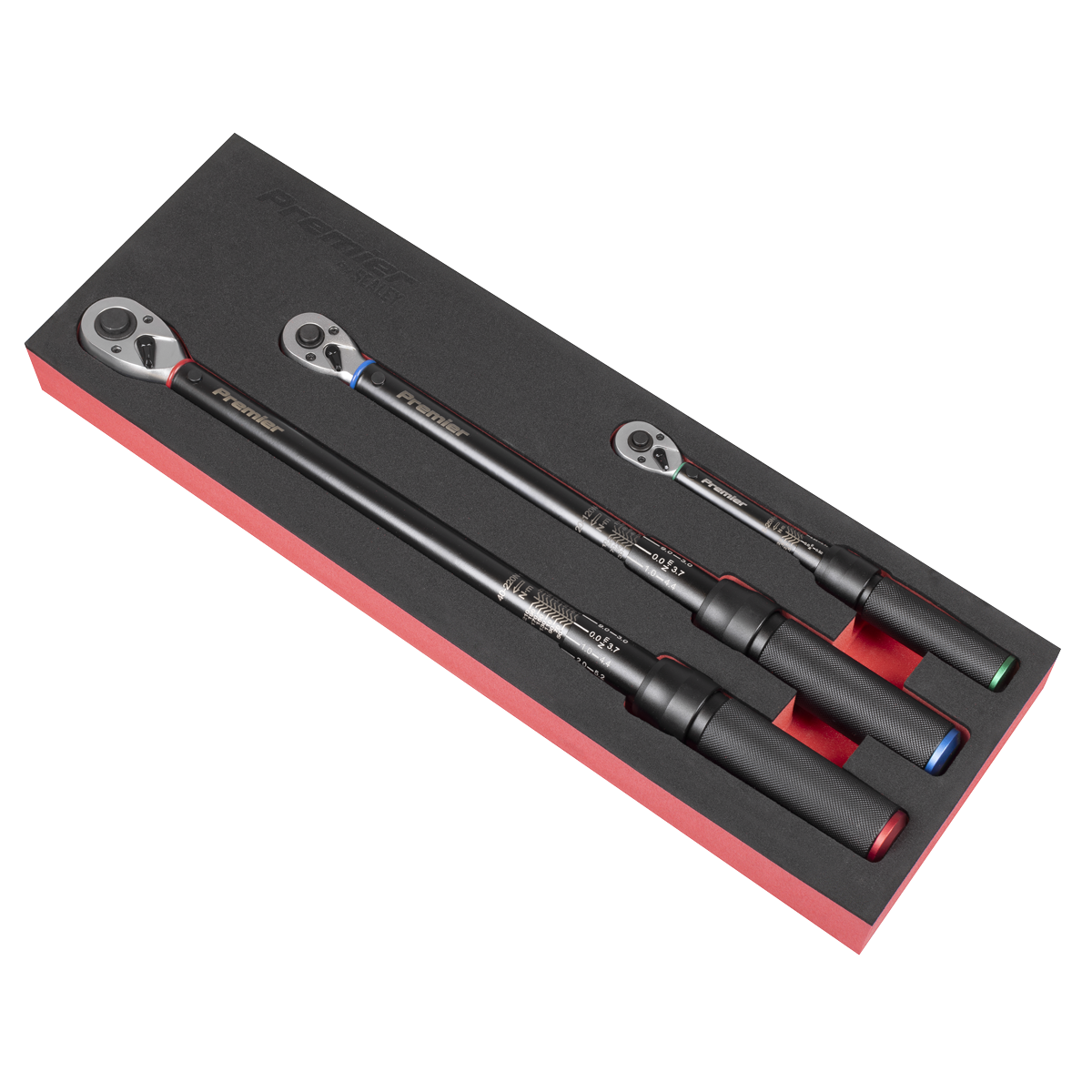 Torque Wrench Micrometer 3pc Set – Premier Black