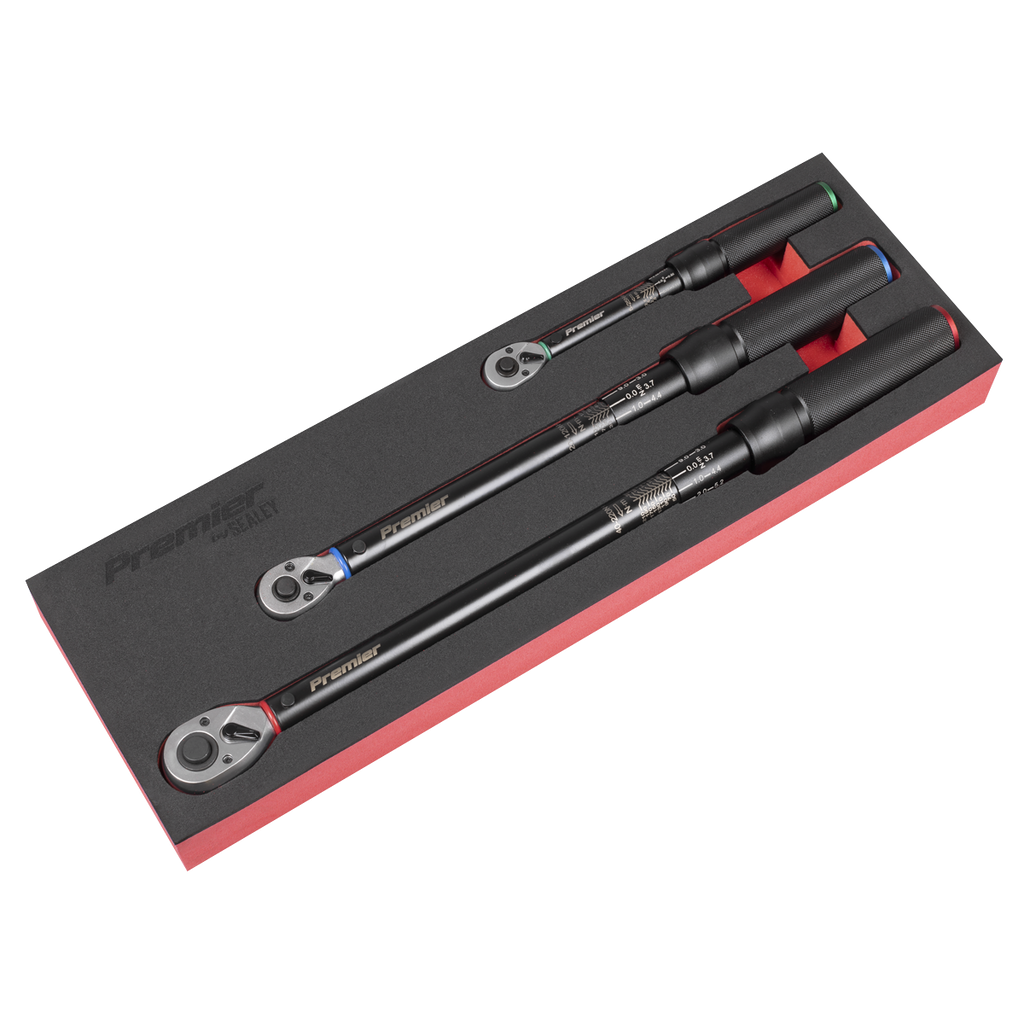 Torque Wrench Micrometer 3pc Set – Premier Black