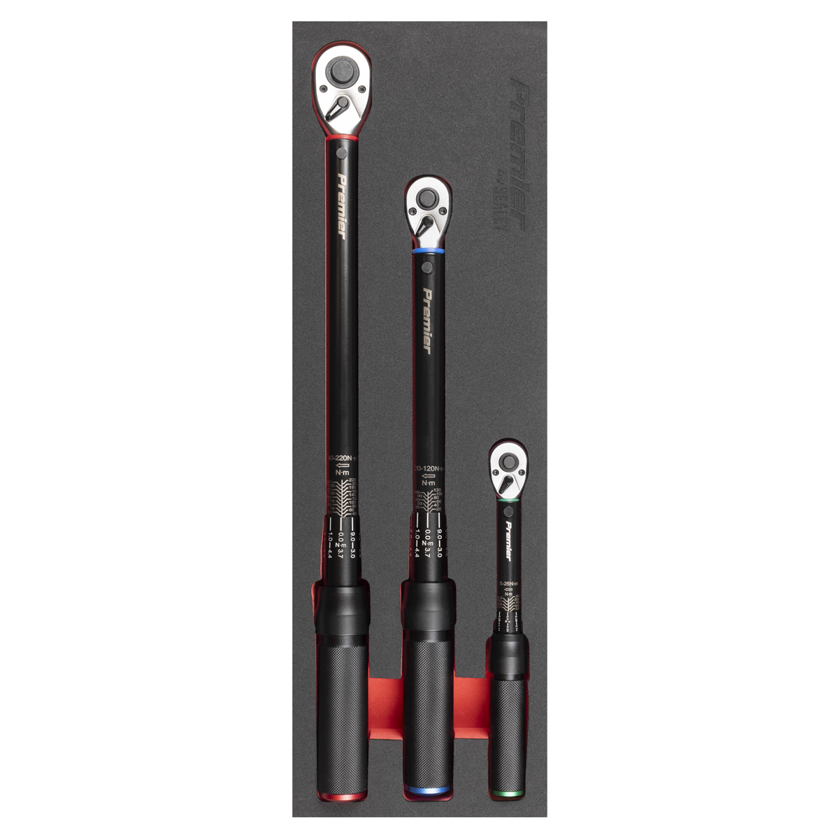 Torque Wrench Micrometer 3pc Set – Premier Black