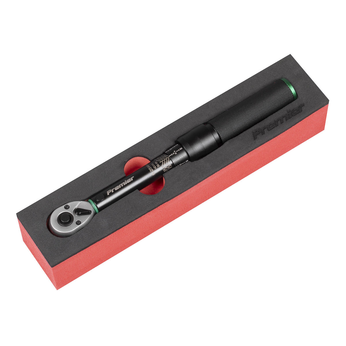 Torque Wrench Micrometer 1/4"Sq Drive Calibrated 5-25Nm - Pr