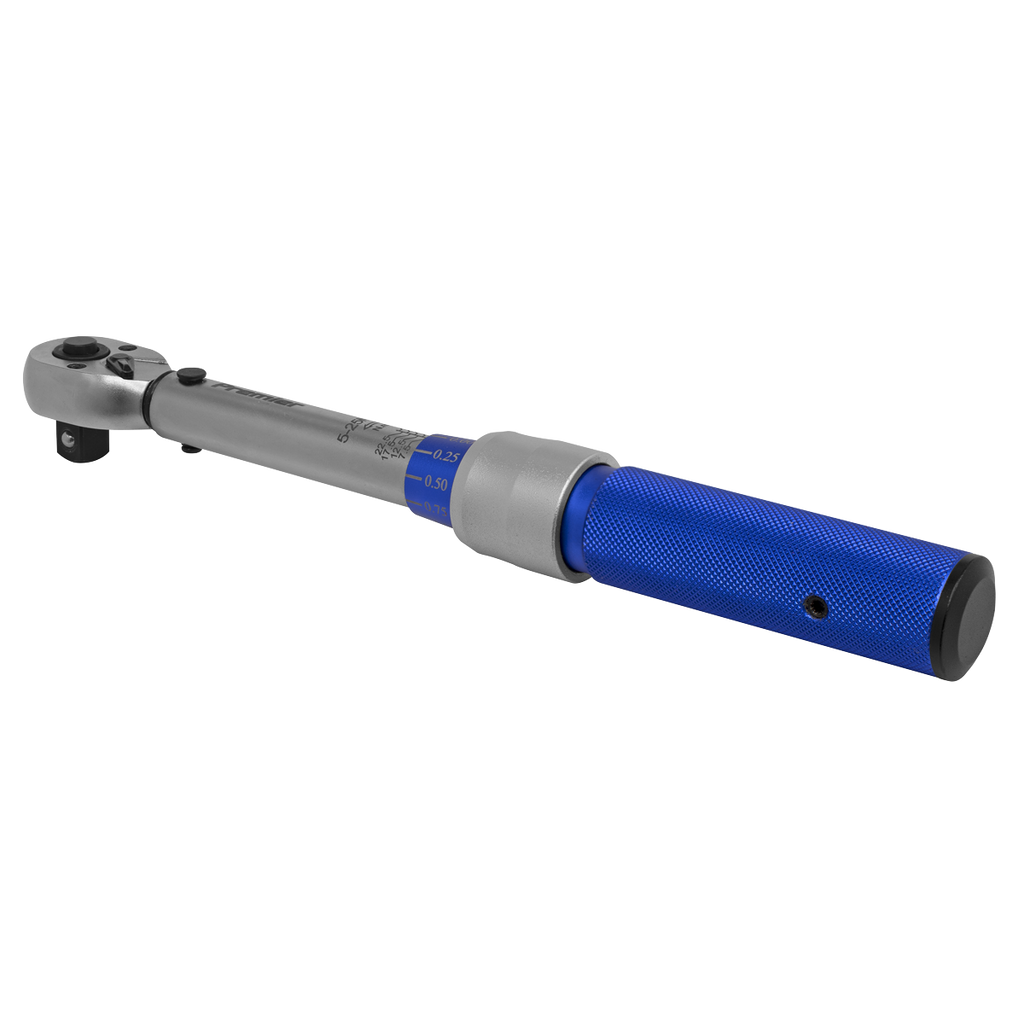 Premier Calibrated Micrometer Torque Wrench 3/8"Sq Drive 5-2