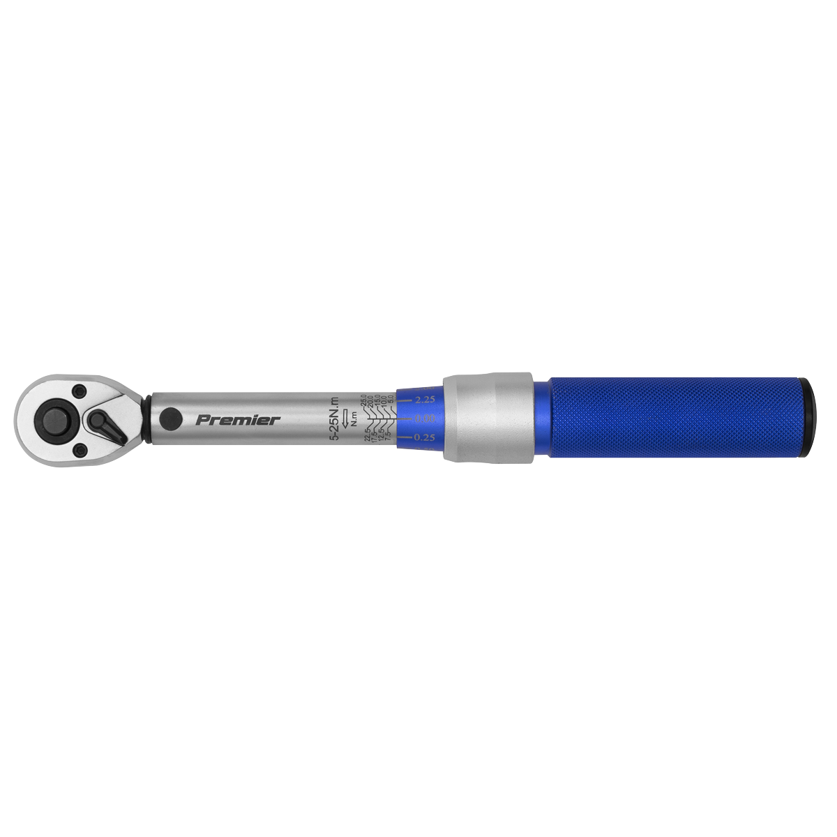 Premier Calibrated Micrometer Torque Wrench 3/8"Sq Drive 5-2