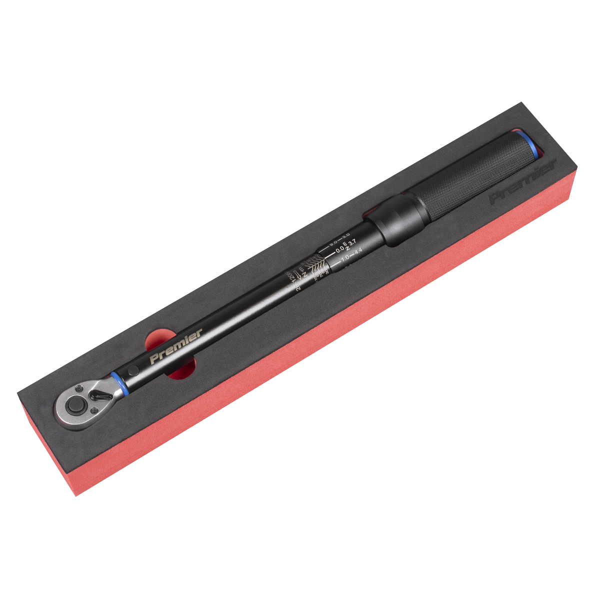 Torque Wrench Micrometer 3/8"Sq Drive Calibrated 20-120Nm -