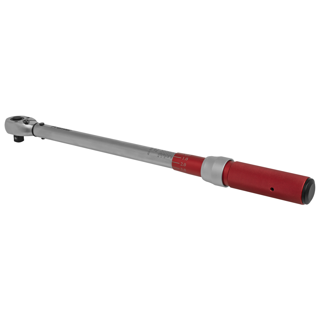 Premier Calibrated Micrometer Torque Wrench 1/2"Sq Drive 40-