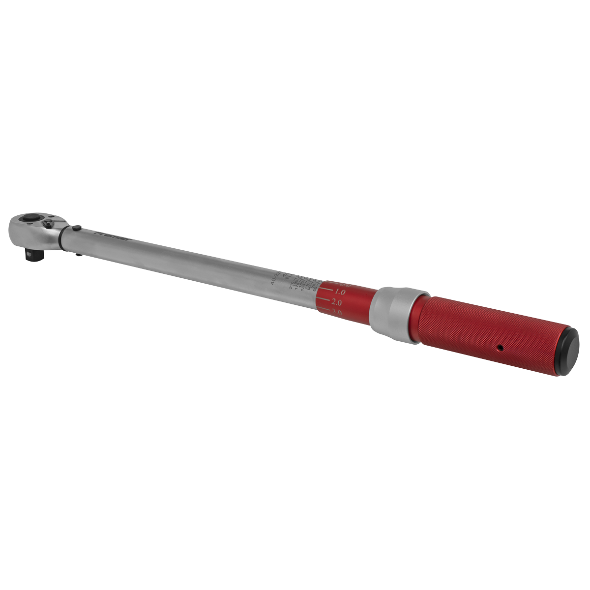 Premier Calibrated Micrometer Torque Wrench 1/2"Sq Drive 40-220Nm