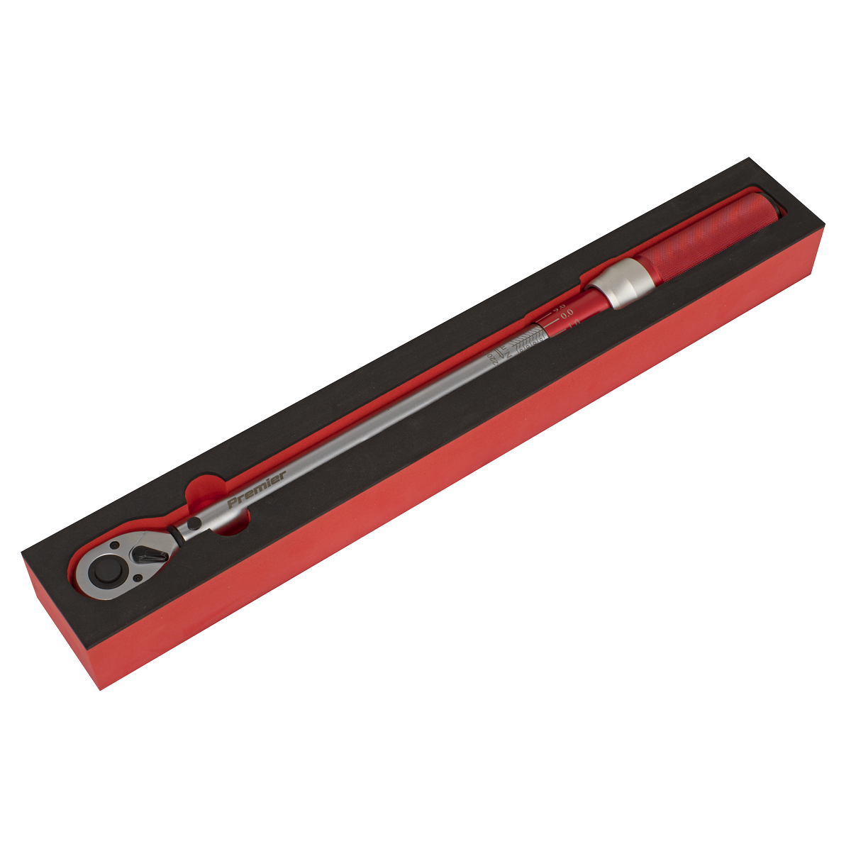 Premier Calibrated Micrometer Torque Wrench 1/2"Sq Drive 40-